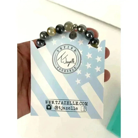 T Jazelle Bracelet To The Moon & Back Sterling Silver TJ 925 With Box - Picture 11 of 12